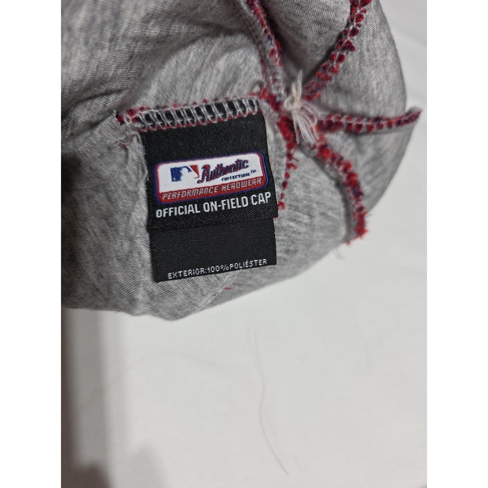 New Era Philadelphia Phillies MLB On-Field Knit Pom Beanie Hat Red/Blue OS - Picture 7 of 11